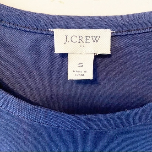 J.Crew | Blue Tie Dye Shirt Dress Size Small - Picture 2 of 5